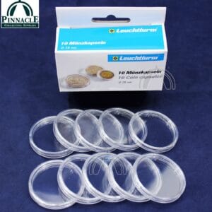 10 Direct Fit 38MM Coin Capsules for Peace Morgan & Ike Silver Dollars