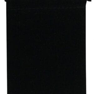 10 - BLACK VELOUR DRAW STRING BAGS POUCHES FOR COIN 2x2 FLIP HOLDERS & SNAPLOCK
