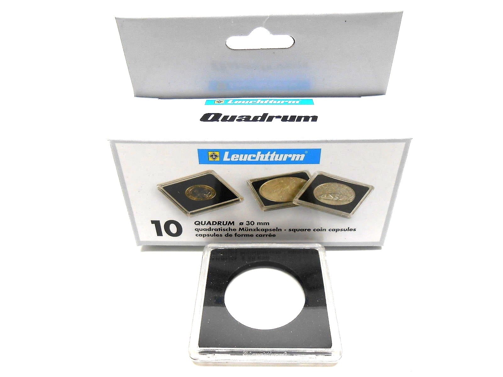 30Mm 10 Quadrum Square Coin Capsule Holders For Canadian Half Dollar 1908 - 1967 4 30mm 10 Quadrum Square Coin Capsule Holders for Canadian Half Dollar 1908 - 1967 - Image 4