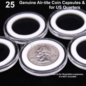 US Quarter Coin Capsules