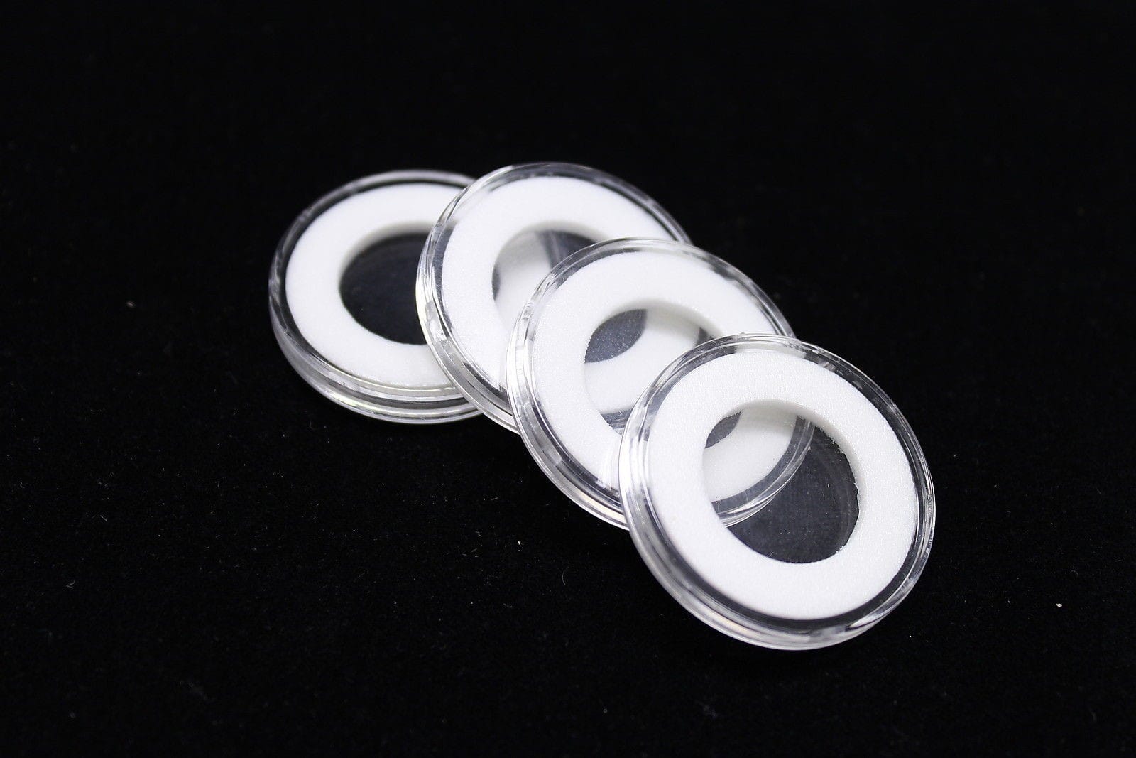 25 Pack Airtite Coin Capsules &Amp; 21Mm White Rings For Us Nickels / Air Tight 2 25 Pack Airtite Coin Capsules & 21mm WHITE Rings for US Nickels / Air Tight - Image 2