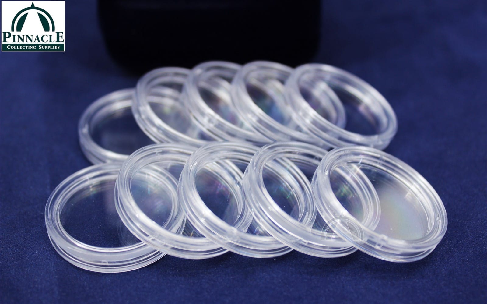 10 Direct Fit 26.5Mm Coin Capsules Holders By Lighthouse For Us Small Dollars 2 10 Direct Fit 26.5mm Coin Capsules Holders by Lighthouse for US Small Dollars - Image 2