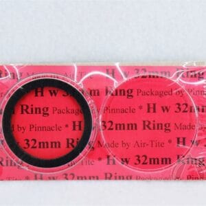 GENUINE AirTite Coin Capsule & 32mm BLACK Ring for $1/2 Capped Bust 1807-1836