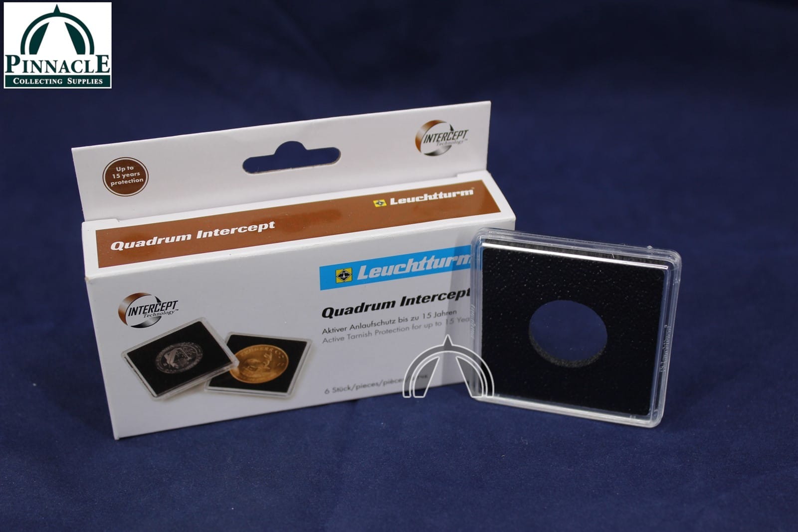 6 Pack 20Mm Quadrum Intercept 2X2 Coin Holders For European 10 Cents Euro 2 6 Pack 20mm Quadrum Intercept 2x2 Coin Holders for European 10 Cents Euro - Image 2