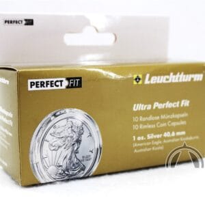 10 Perfect Direct Fit 40.6mm Coin Capsule for 1oz American Silver Eagle Coin