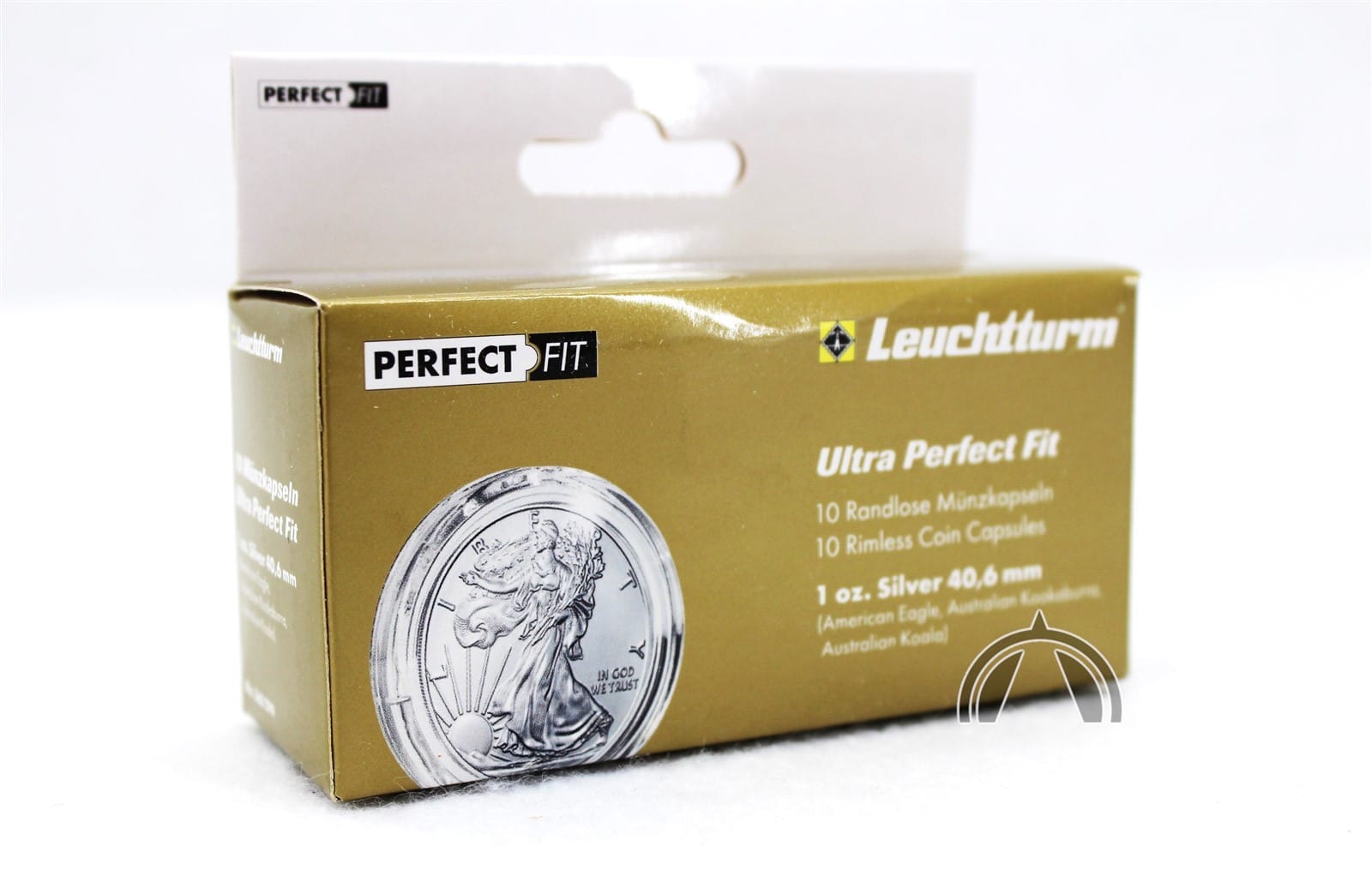 10 Perfect Direct Fit 40.6Mm Coin Capsule For 1Oz American Silver Eagle Coin 1 10 Perfect Direct Fit 40.6mm Coin Capsule for 1oz American Silver Eagle Coin