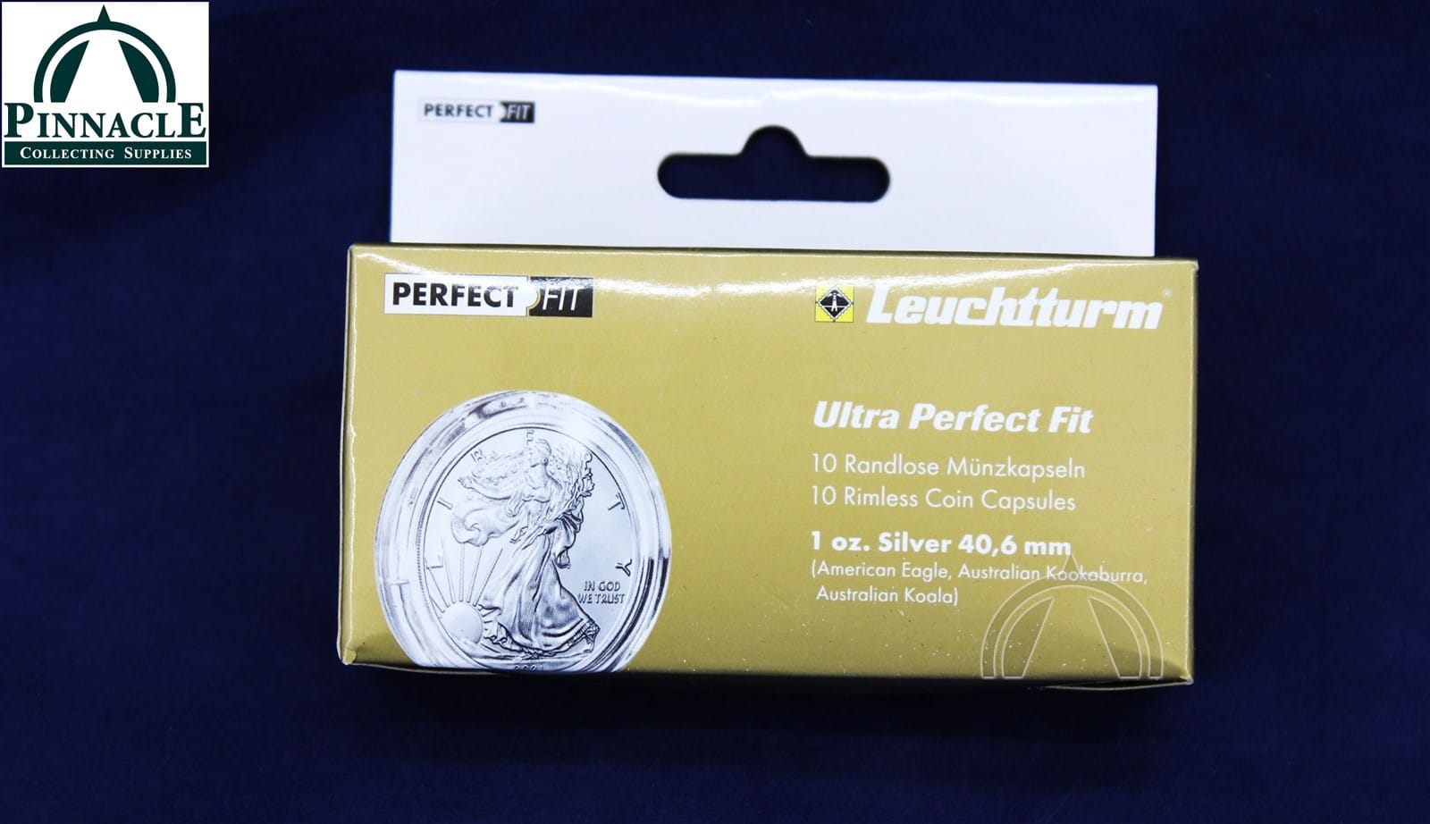 10 Perfect Direct Fit 40.6Mm Coin Capsule For 1Oz American Silver Eagle Coin 3 10 Perfect Direct Fit 40.6mm Coin Capsule for 1oz American Silver Eagle Coin - Image 3