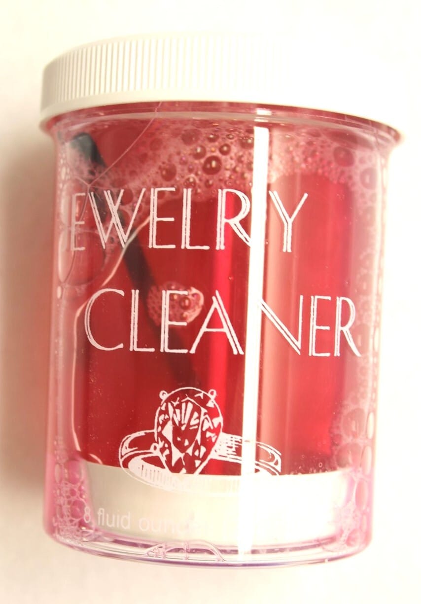 Red 8 Once Jewelry Cleaner For Gold Silver Platinum &Amp; Coins 8Oz W Basket &Amp; Brush 1 RED 8 Once Jewelry Cleaner for Gold Silver Platinum & Coins 8oz w Basket & Brush