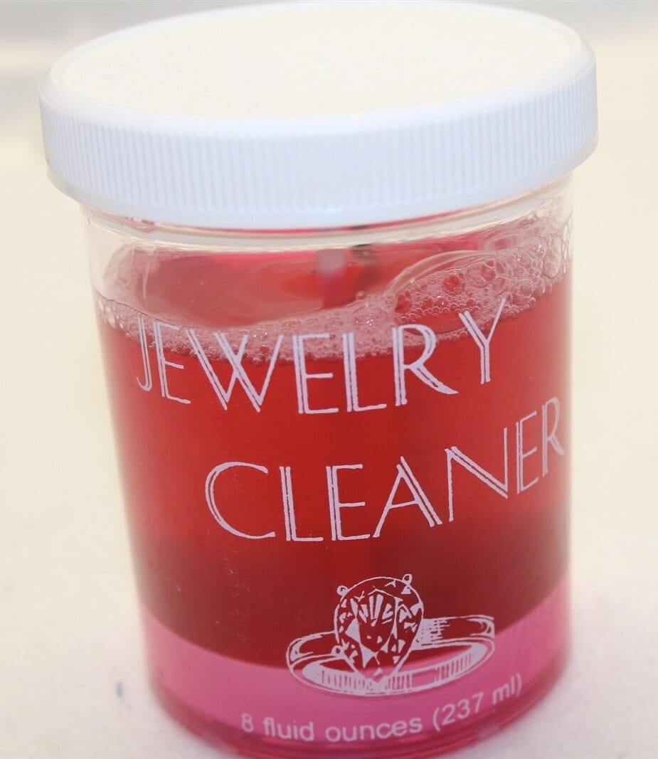 Red 8 Once Jewelry Cleaner For Gold Silver Platinum &Amp; Coins 8Oz W Basket &Amp; Brush 3 RED 8 Once Jewelry Cleaner for Gold Silver Platinum & Coins 8oz w Basket & Brush - Image 3