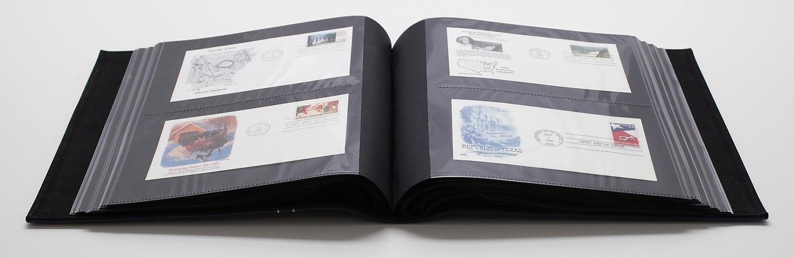 Album For 200 Postcards / First Day Covers/ Letters /Envelopes / Dark Blue 3 Album for 200 Postcards / First Day Covers/ Letters /Envelopes / DARK BLUE - Image 3