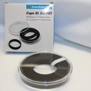 Extra Large Coin Capsule for Cook Islands 1 kilo Silver Bounty Coin