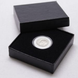 BOX FOR PENNY, NICKEL, DIME or QUARTER IN AIRTITE CAPSULE HOLDER, Size A (Small)