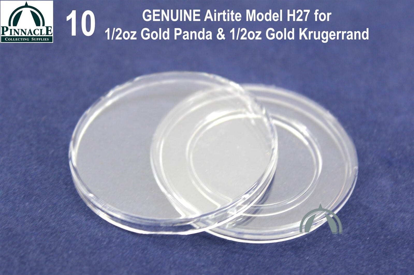 10 Genuine Airtite 27Mm Coin Capsules For 1/2Oz Gold Panda 1/2Oz Gold Krugerrand 1 10 GENUINE Airtite 27mm Coin Capsules for 1/2oz Gold Panda 1/2oz Gold Krugerrand