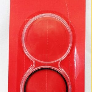 Genuine Airtite Y60 Single Pack w 60mm Black Ring for Large Coins & Medallions