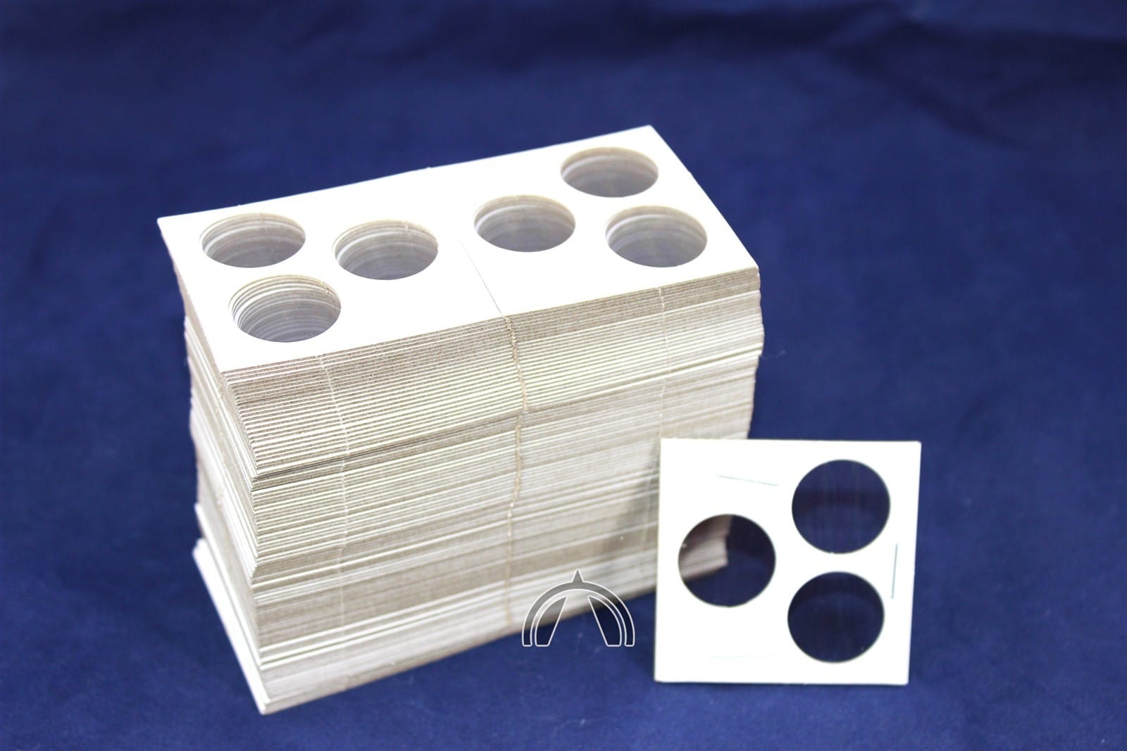 100 Premium Quality 3 Window Cardboard &Amp; Mylar 2X2 Coin Holders For 3 Pennies 2 100 Premium Quality 3 Window Cardboard & Mylar 2x2 Coin Holders for 3 Pennies - Image 2