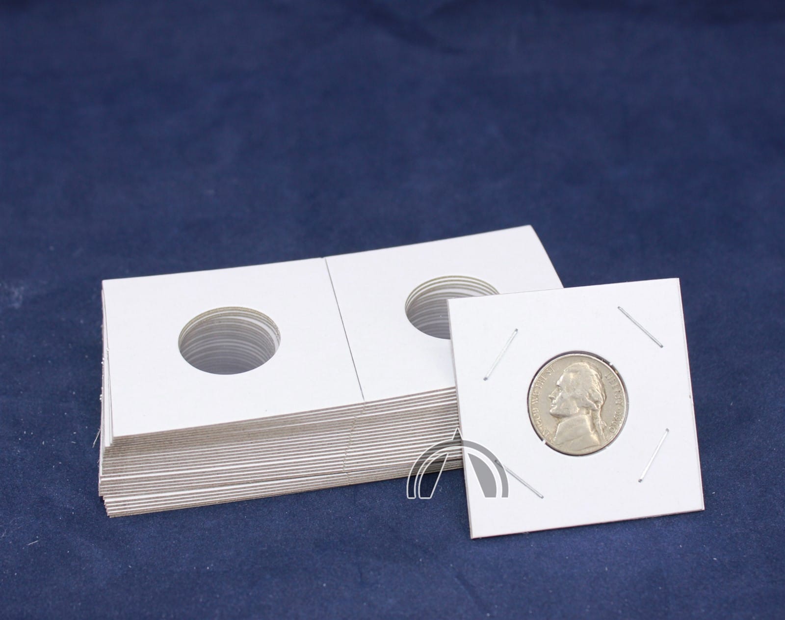 25 Premium Quality Cardboard &Amp; Mylar Coin Flips For Us Nickels W Clear Window 1 25 Premium Quality Cardboard & Mylar Coin Flips for US Nickels w Clear Window