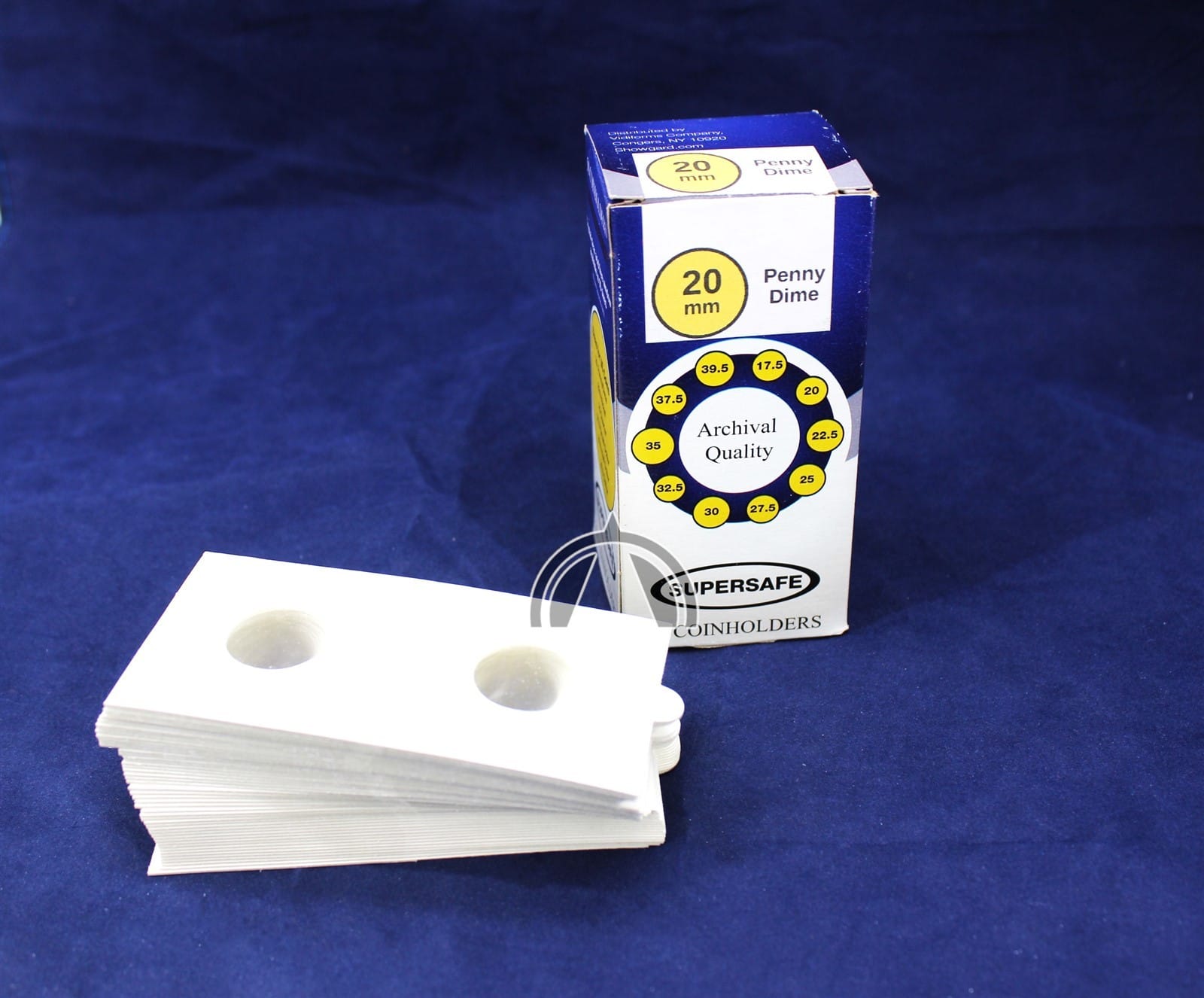 20Mm Supersafe Self Adhesive 2X2 Flips For Us Penny &Amp; Dime - 50 Flips / Box 1 20mm Supersafe Self Adhesive 2x2 Flips for US Penny & Dime - 50 Flips / Box