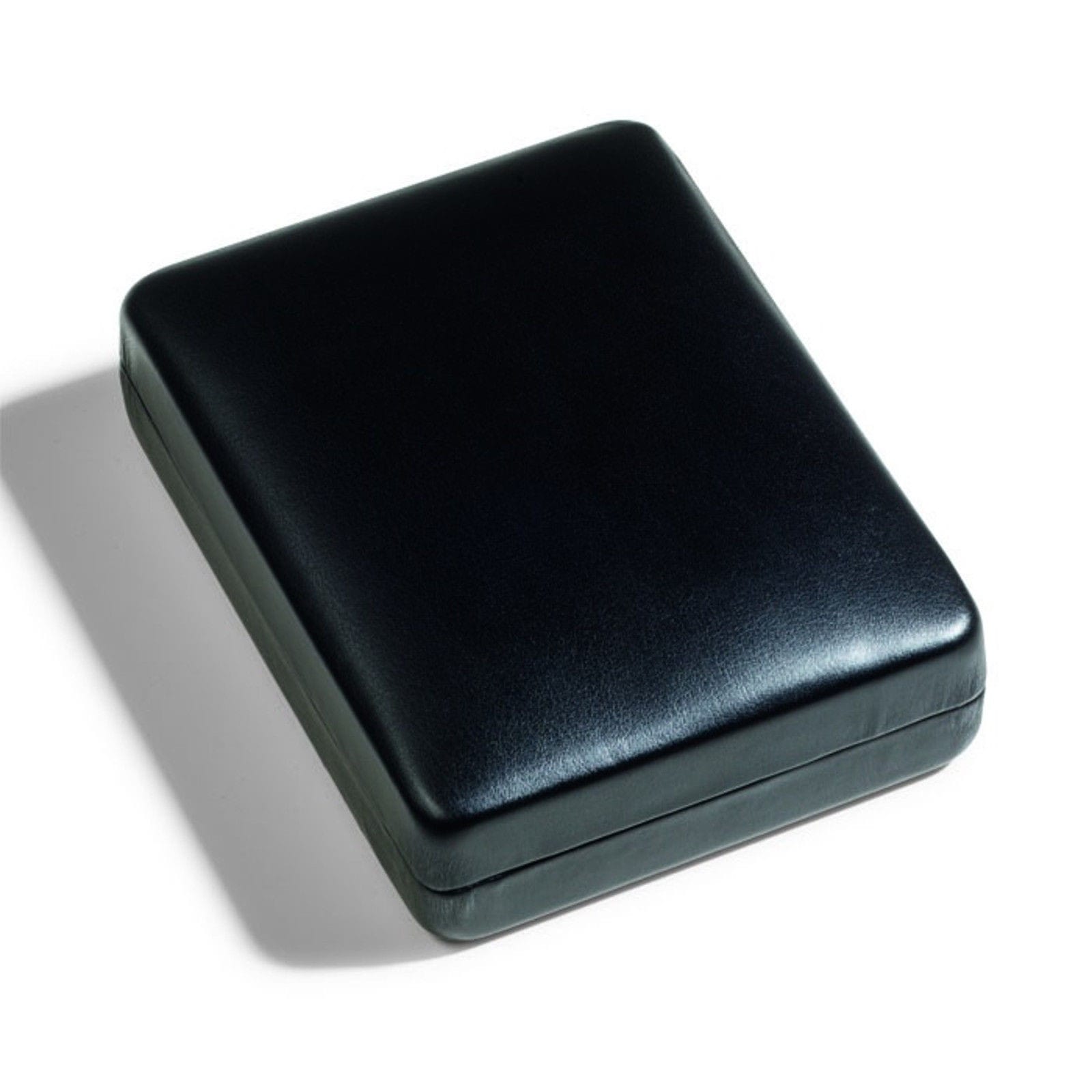 Black Leatherette Single Slab Box For Pcgs Ngc Anacs &Amp; Others 2 1/2 X 3 3/8&Quot; 2 Black Leatherette Single Slab Box for PCGS NGC ANACS & Others 2 1/2 x 3 3/8" - Image 2