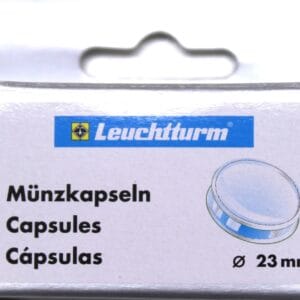 10 DIRECT FIT 23MM COIN CAPSULES FOR AUSTRALIAN 1/4 oz LUNER 2 GOLD