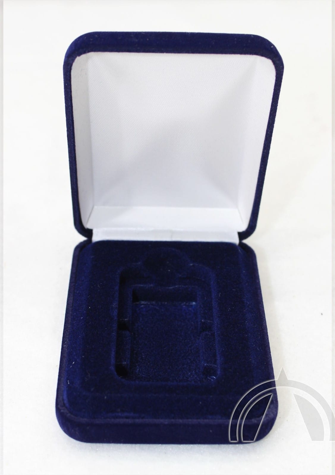 Velvet Box For Vertical 1Oz Silver Bar In Airtite Capsule / Opens On Short End 2 Velvet Box for Vertical 1oz Silver Bar in Airtite Capsule / Opens on Short End - Image 2