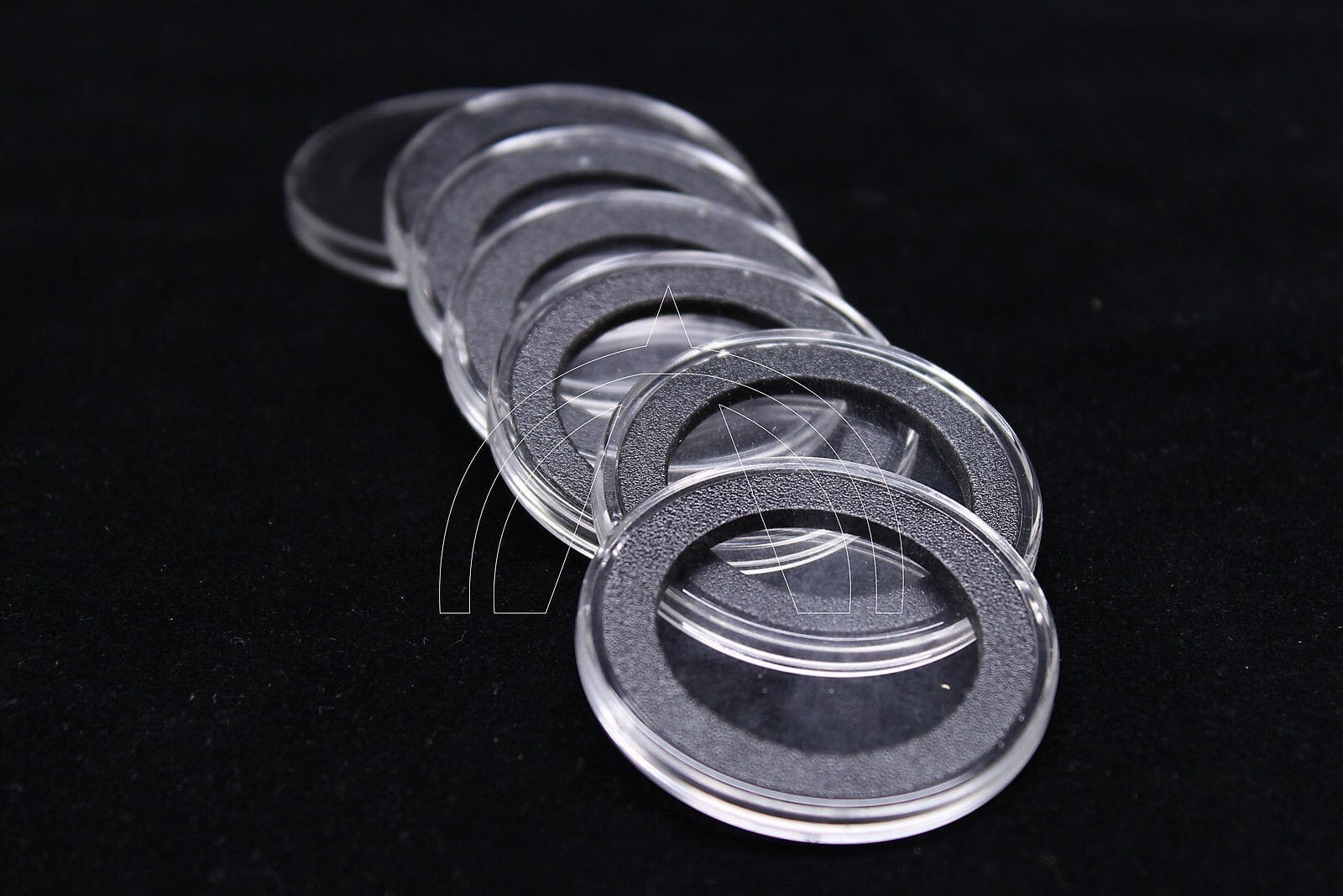 10 Genuine Airtite Holder Capsules W Black Rings For 35Mm World Coins And Tokens 1 10 Genuine Airtite Holder Capsules w Black Rings for 35mm World Coins and Tokens
