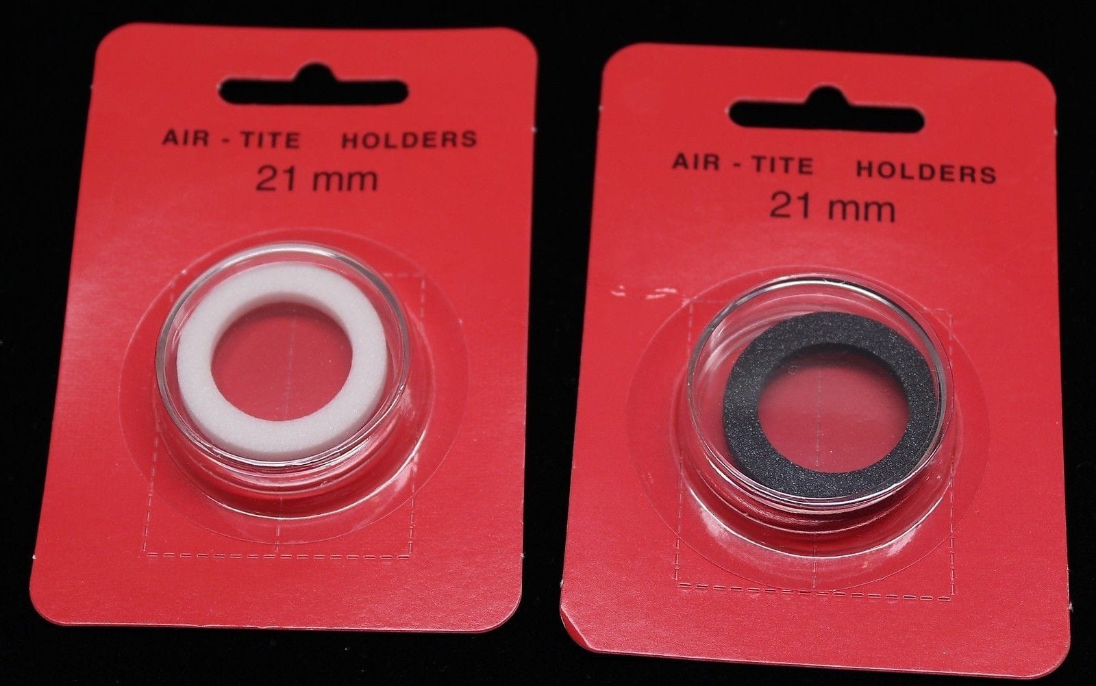 21Mm Airtite Coin Capsule Holder Black Ring Liberty Buffalo And Jefferson Nickel 2 21mm AIRTITE COIN CAPSULE HOLDER Black Ring LIBERTY BUFFALO AND JEFFERSON NICKEL - Image 2