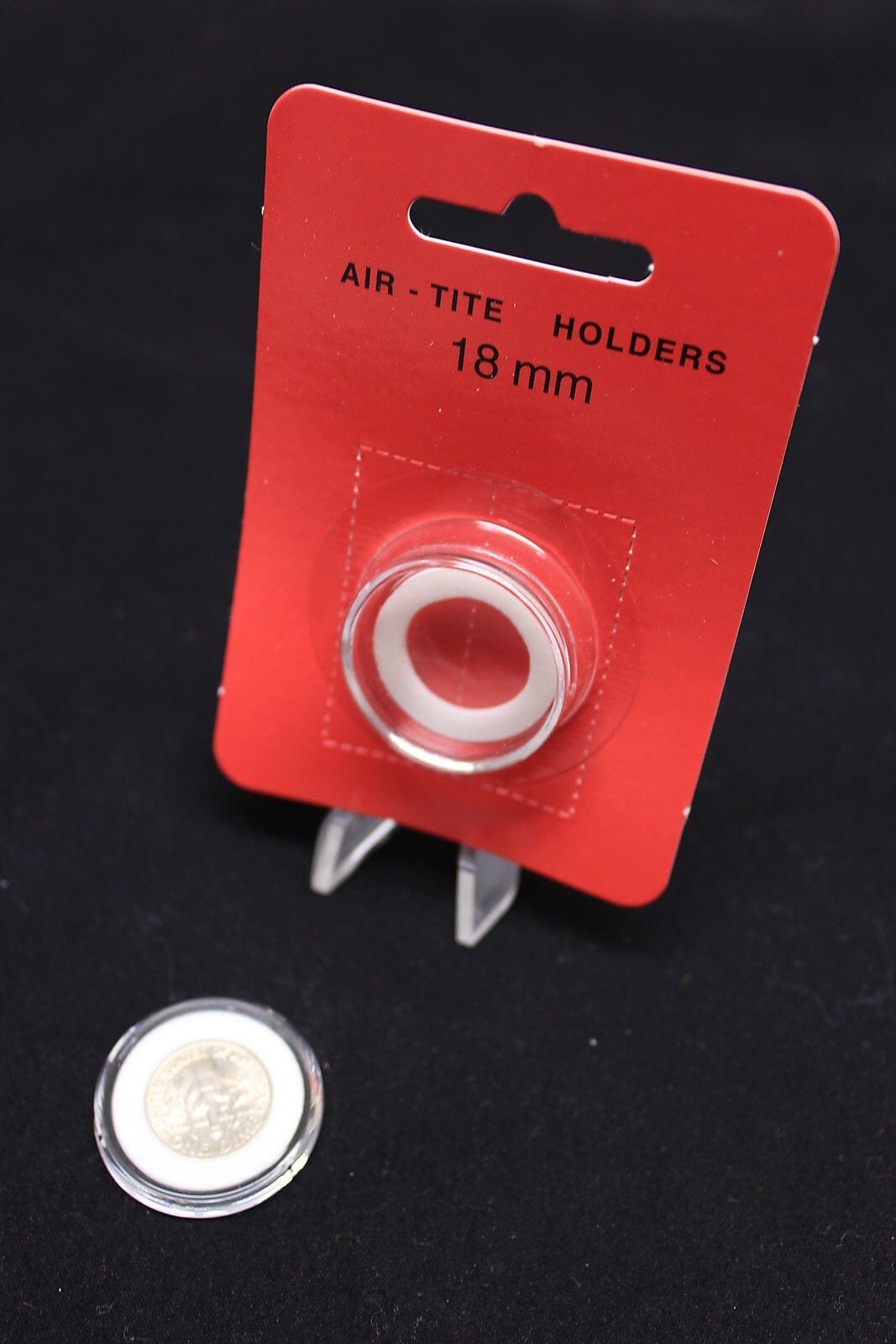 Model A Genuine Airtite Coin Capsule W 18Mm White Ring For 1/10 Gold Panda 2 Model A Genuine Airtite Coin Capsule w 18mm White Ring for 1/10 Gold Panda - Image 2