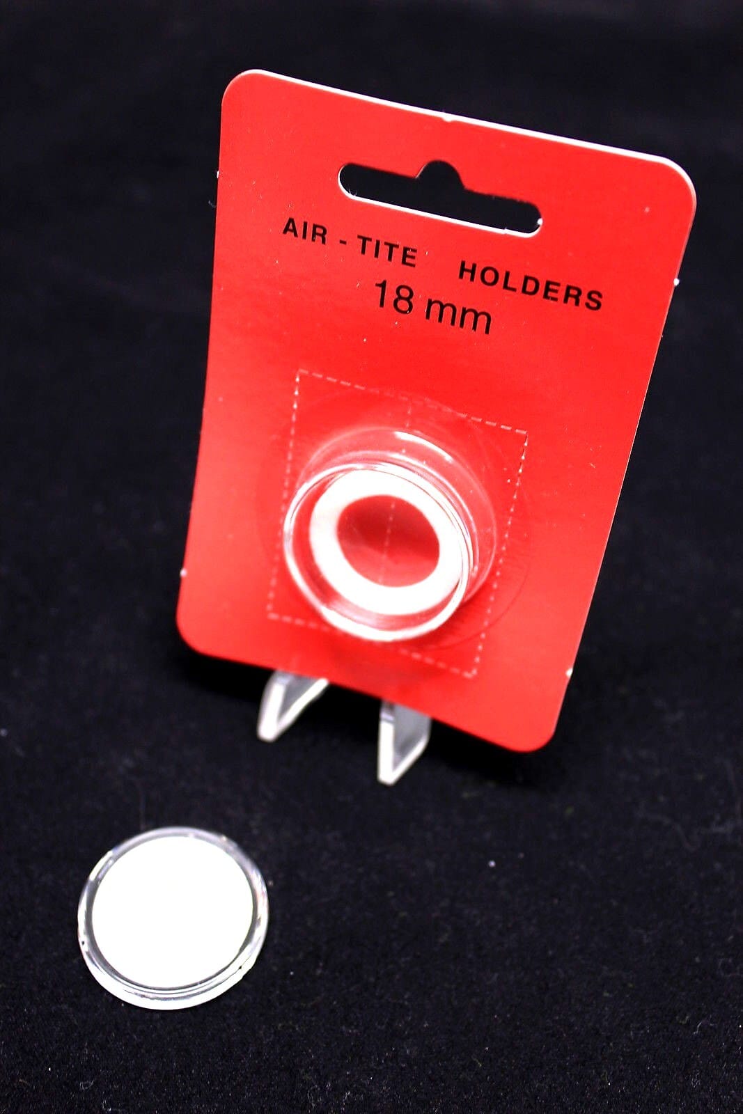 Model A Genuine Airtite Coin Capsule W 18Mm White Ring For Usa Dime 2 Model A Genuine Airtite Coin Capsule w 18mm White Ring for USA Dime - Image 2
