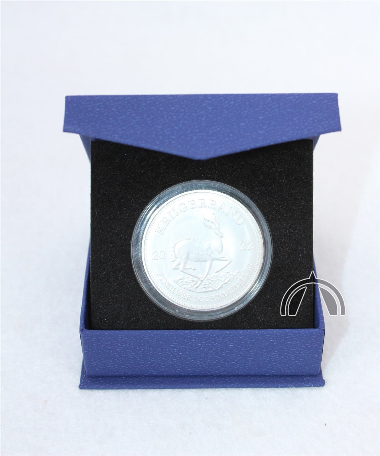 Blue Box For 1Oz Silver Krugerrand In Direct Fit Air Tight Coin Capsule 1 BLUE Box for 1oz Silver Krugerrand in Direct Fit Air Tight Coin Capsule