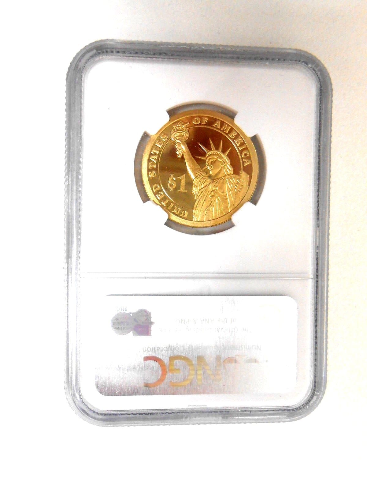2007 S Pf69Uc Ngc Certified Slab Presidential Proof Jefferson Dollar Coin 2 2007 S PF69UC NGC CERTIFIED SLAB PRESIDENTIAL PROOF JEFFERSON DOLLAR COIN - Image 2