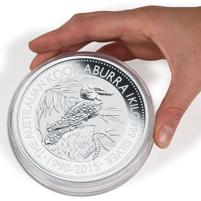 1 Kg Kilo Australian Kookaburra Coin Capsule | 101Mm Diameter X 14Mm Depth #Lh 1 101mm coin capsule