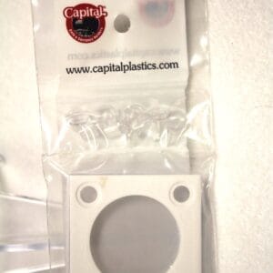 Capital Plastics Holder 2x2 for US St. Gaudens Gold Coin - White 1 Slot