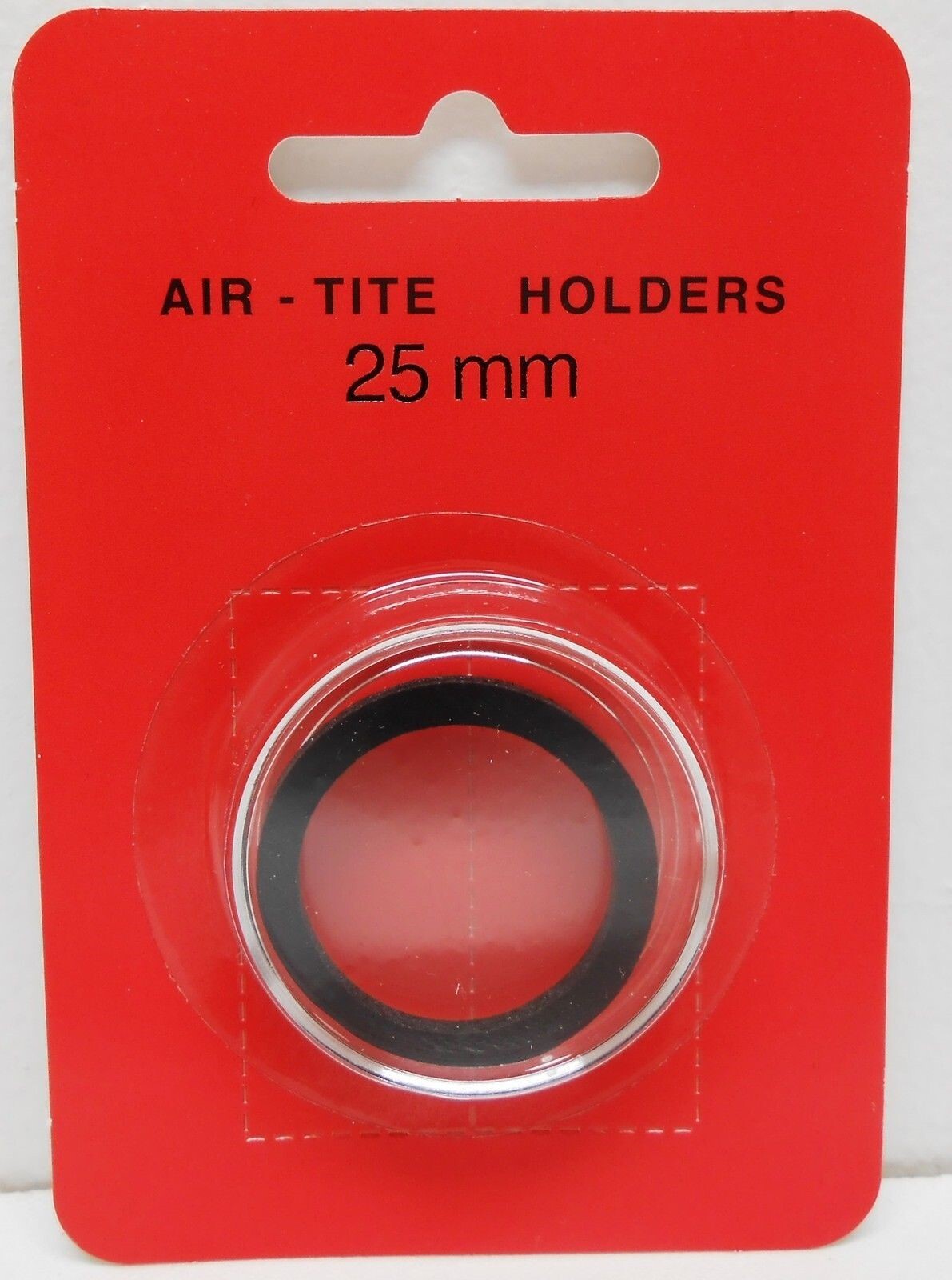Genuine Airtite Coin Capsule Holder W 25Mm Black Ring For $5 Gold (1795 ~ 1829) 1 GENUINE Airtite Coin Capsule Holder w 25mm Black Ring for $5 Gold (1795 ~ 1829)