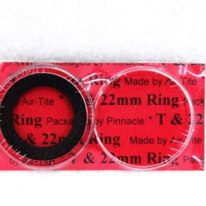 22mm Airtite Coin Capsule Holder with Black Ring for 1/4 oz Gold China Panada