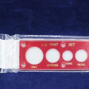 Red Mint Set Holder