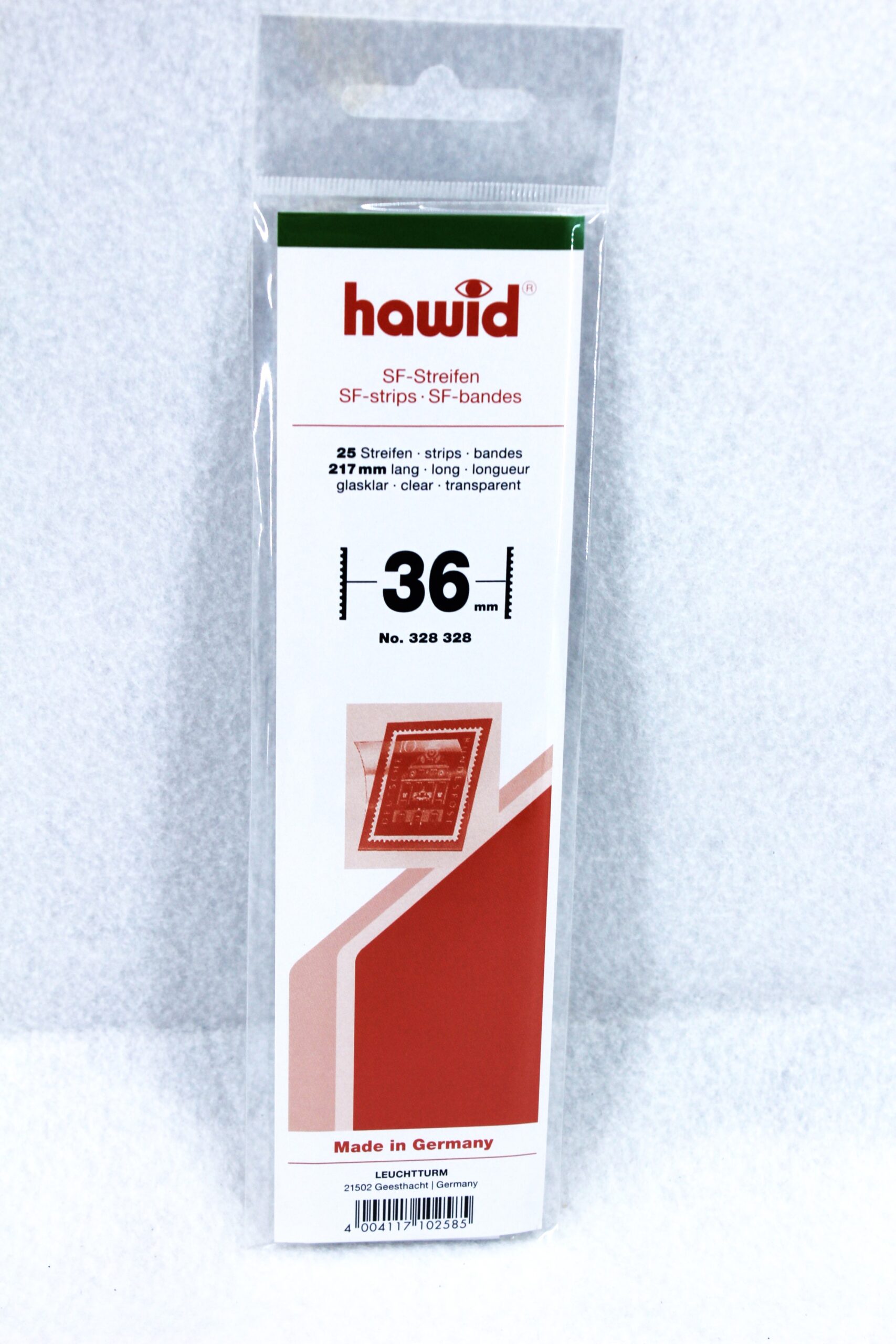 217Mm X 36Mm Hawid Clear Stamp Mounts 25 Mounts Per Package Cut To Size 1 Hawid Stamp Mounts