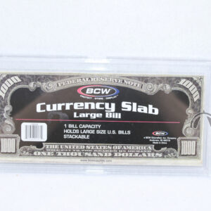 Deluxe Large Currency Acrylic Slab