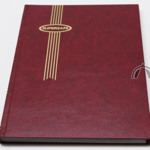 Stockbook - 32p Maroon