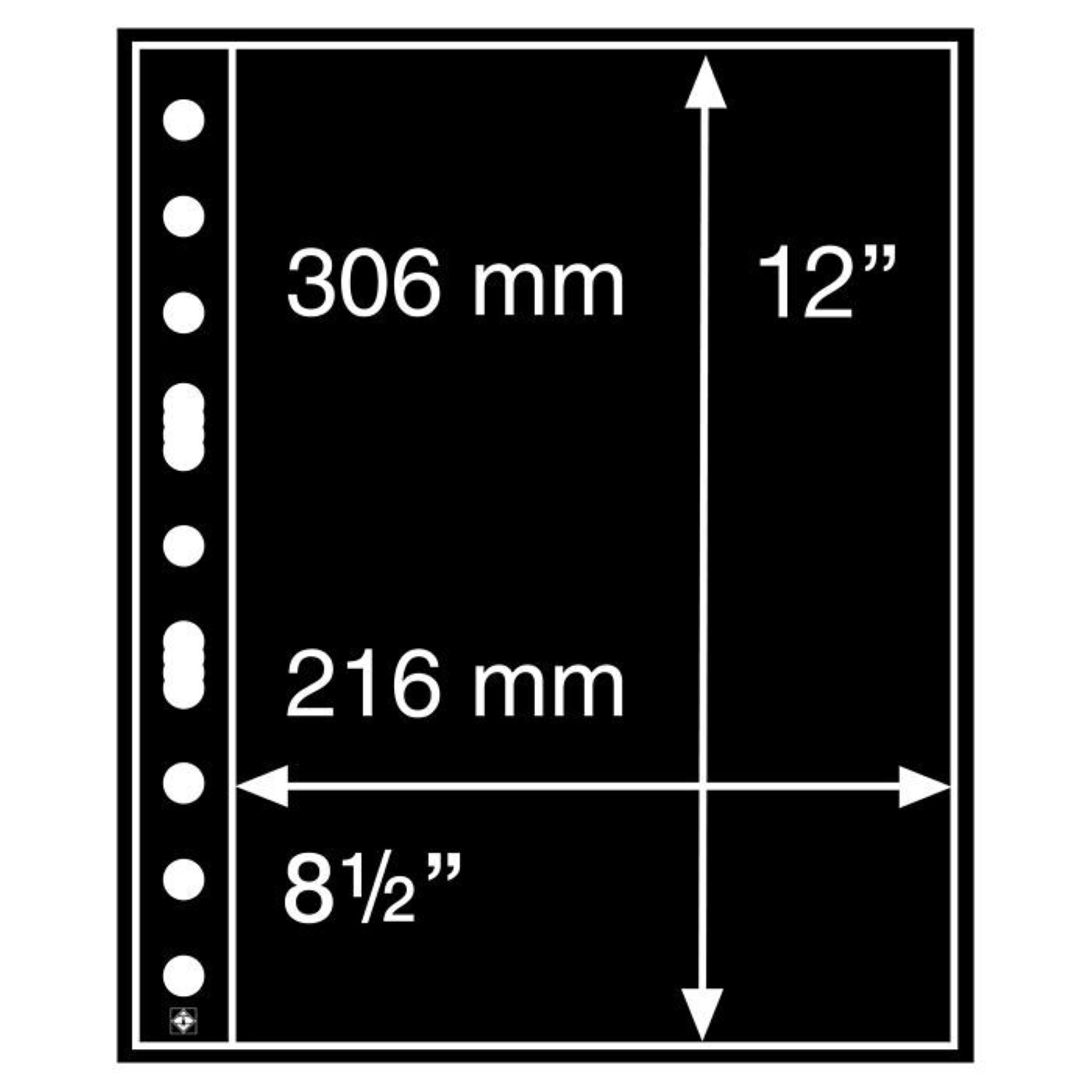 10 Double Sided Black 1S Grande Pages W 1 Pocket Per Side For Collecting 1 10 1S Grande Pages