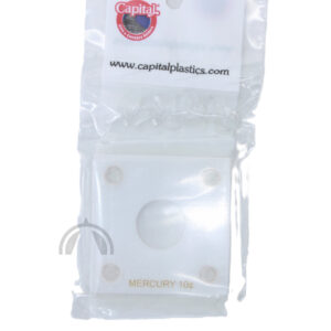 Mercury dime holder, white